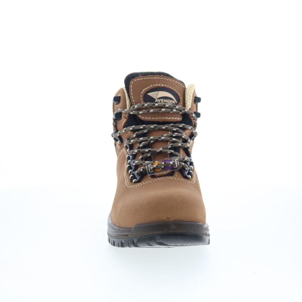 Avenger Womens Breaker Mid Composite Toe Waterproof Brown Boots (NWT) - Picture 3 of 7